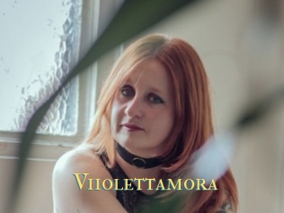 Viiolettamora